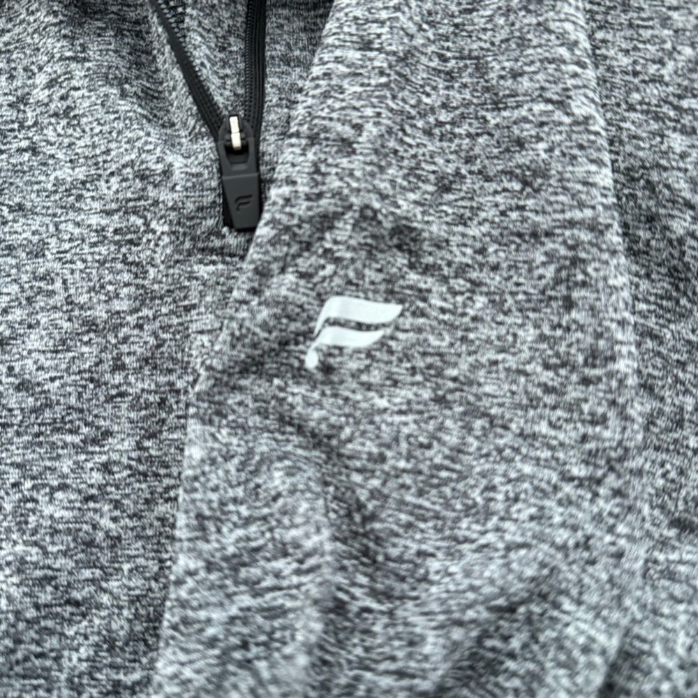 Fabletics Training Day Quarter Zip Pullover Heath… - image 4